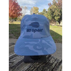 US Open Tennis American Needle Adjustable White Hat Cap NWT NEW
